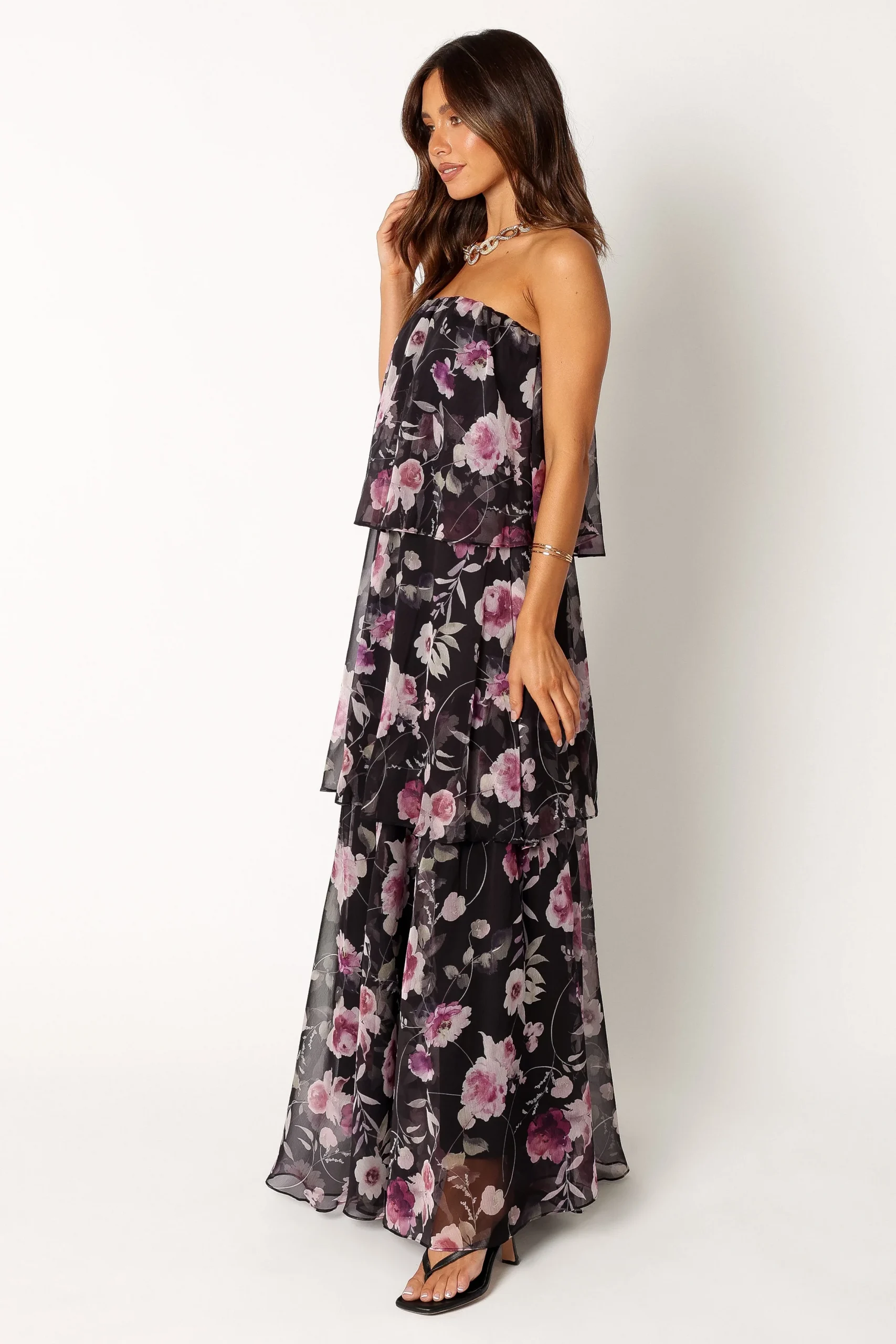 Bloom Strapless Maxi Dress - Image 3